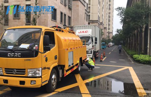 连云区小区管道清淤及CCTV检测